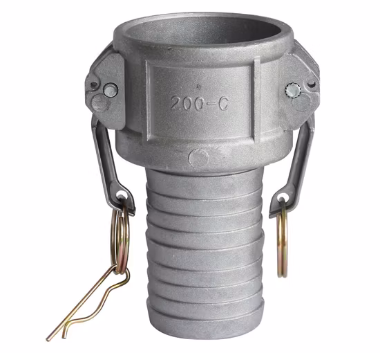 Aluminum Die Casting Grooved Hose Shank Camlock Fittings