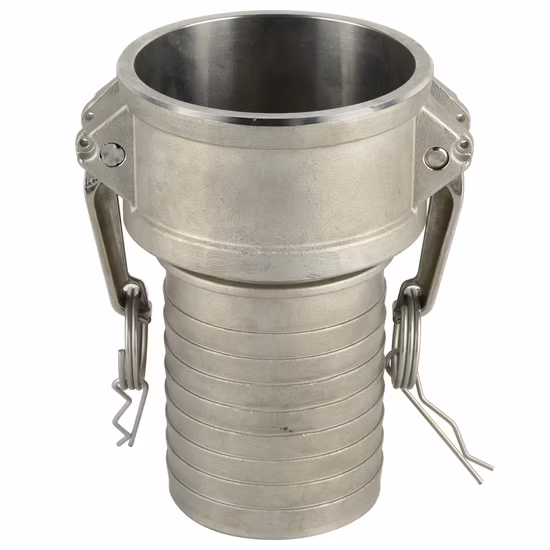 Aluminum Die Casting Grooved Hose Shank Camlock Fittings