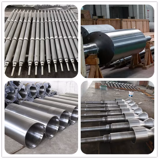 Rolos de forno, rolos de lareira, rolos de pia, rolos de estabilização, rolos de resfriamento de água para siderúrgicas, linha de recozimento contínuo e linha de galvanização
