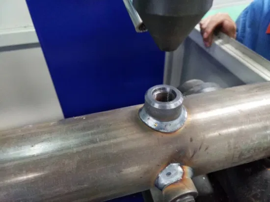 Bocal do cilindro hidráulico do sistema CNC Equipamento de soldagem automática de arco MIG com preço competitivo